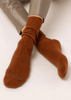Nooan Piha Possum Socks leather brown / S