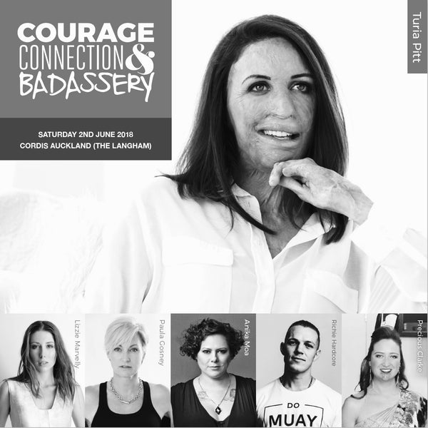 WIN TICKETS TO COURAGE, CONNECTION & BADASSERY