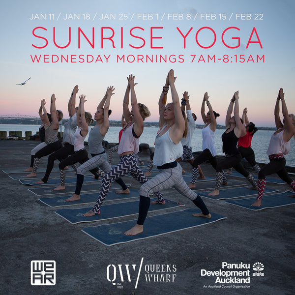 WE-AR presents: Sunrise Yoga - Free Summer Yoga Classes in Auckland