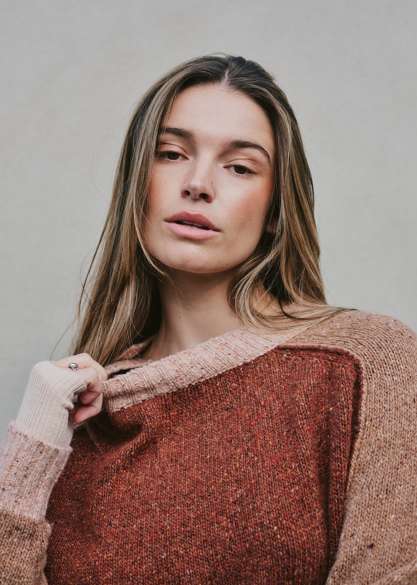 Ridge Sweater burnt sienna / S/M Ridge Sweater