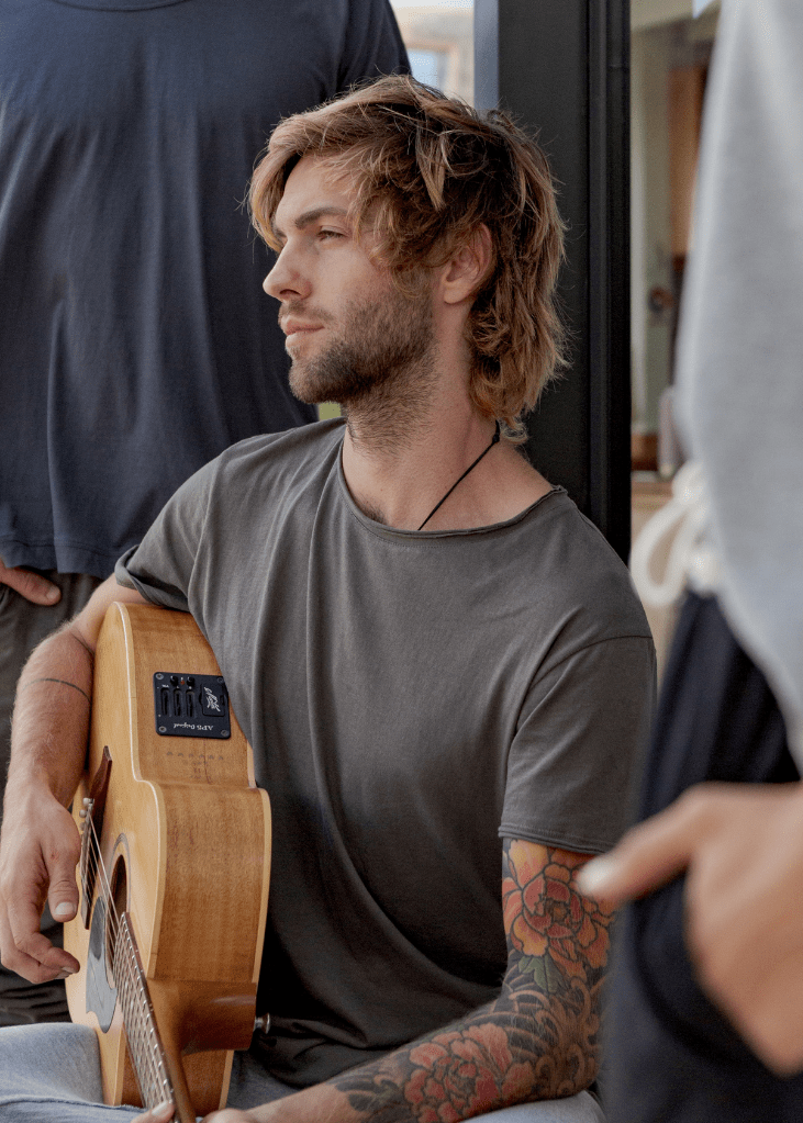 Organic Pima Tee cypress / S WE-AR Organic Pima Tee | Sustainable Yoga & Off-Duty Wear