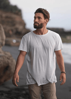 Organic Pima Tee WE-AR Organic Pima Tee | Sustainable Yoga & Off-Duty Wear