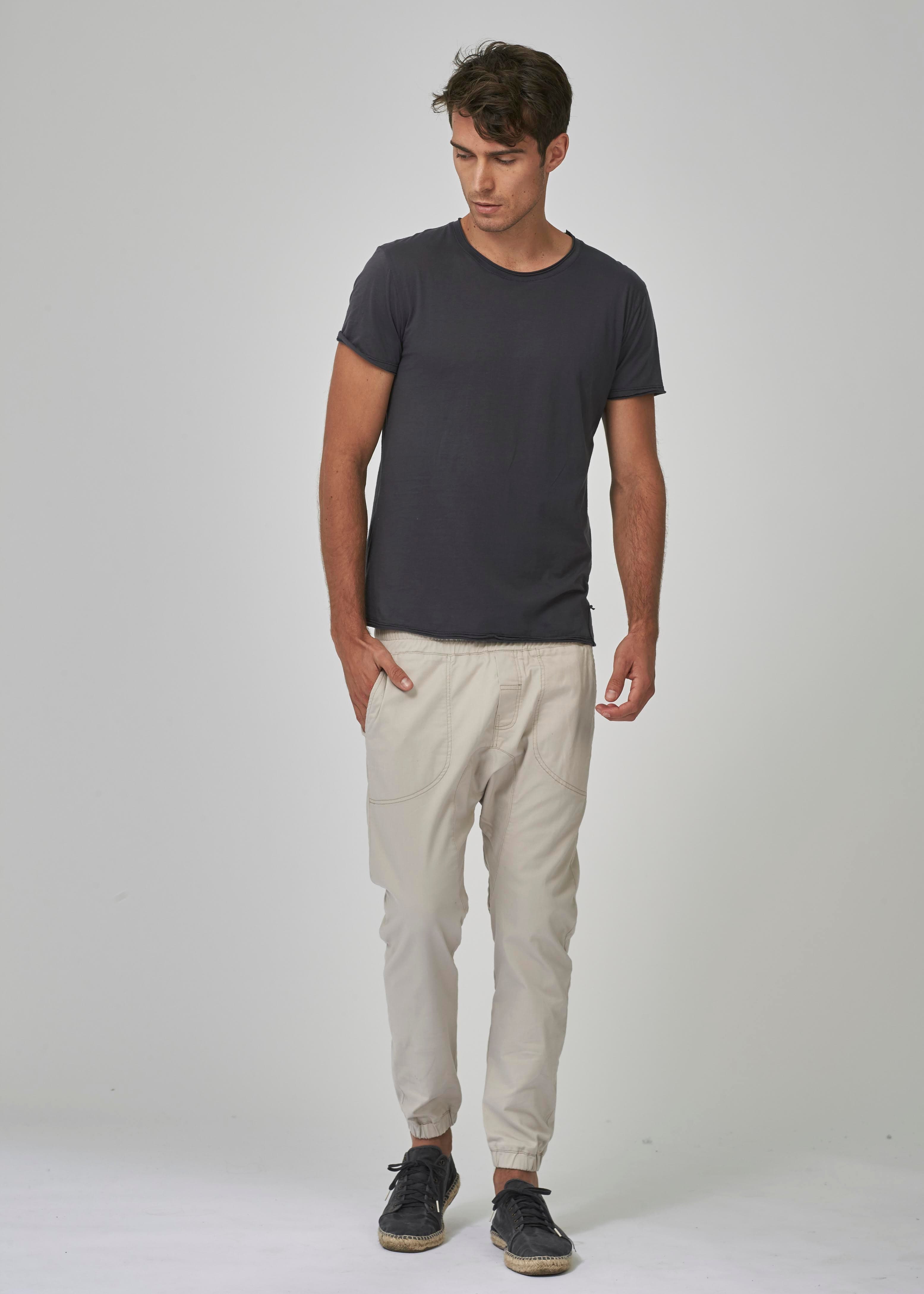 Organic Pima Tee tradewinds / S WE-AR Organic Pima Tee | Sustainable Yoga & Off-Duty Wear
