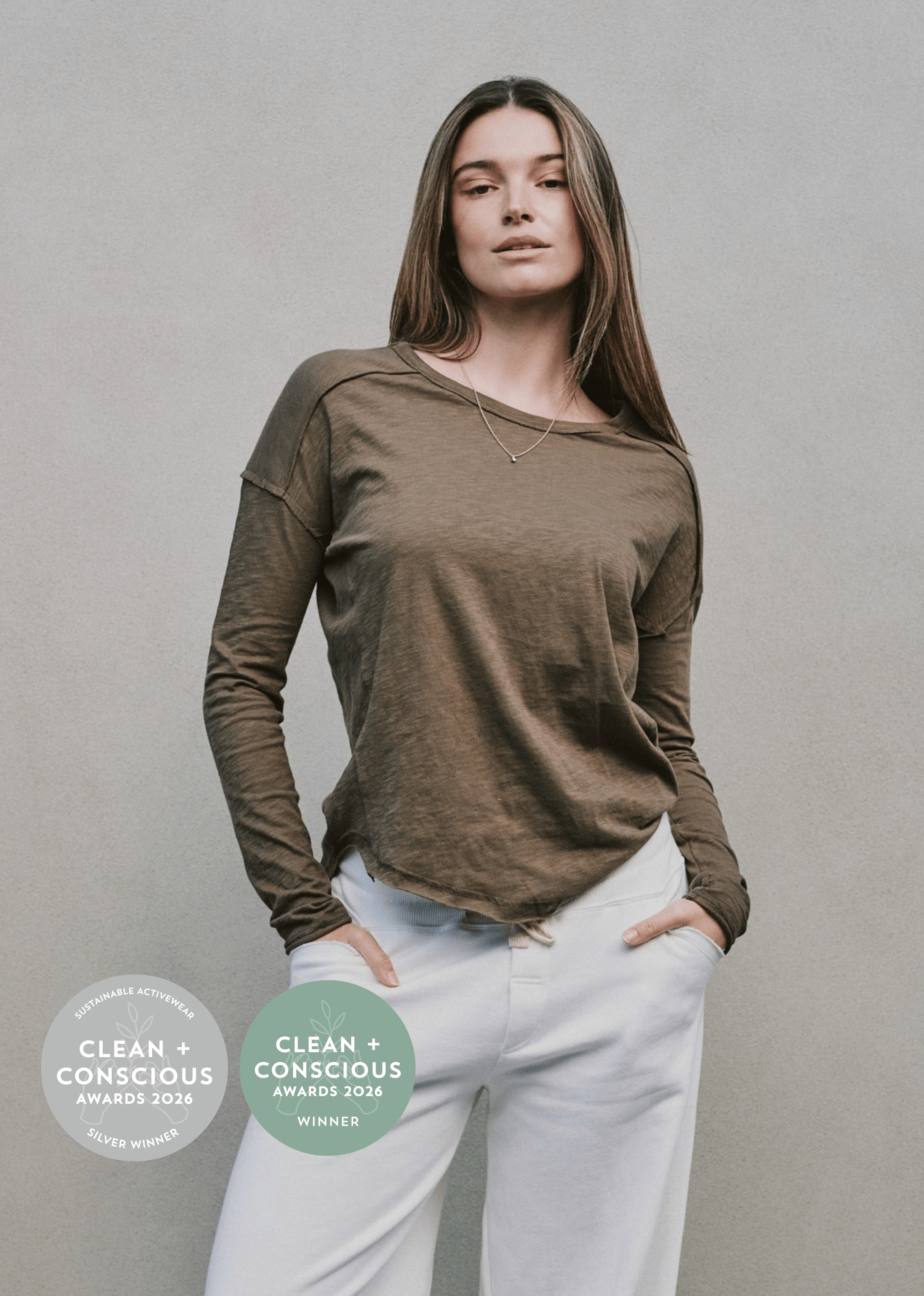 Baby Bat cypress / XS Baby Bat Long Sleeve | GOTS Organic Cotton Top | WE-AR