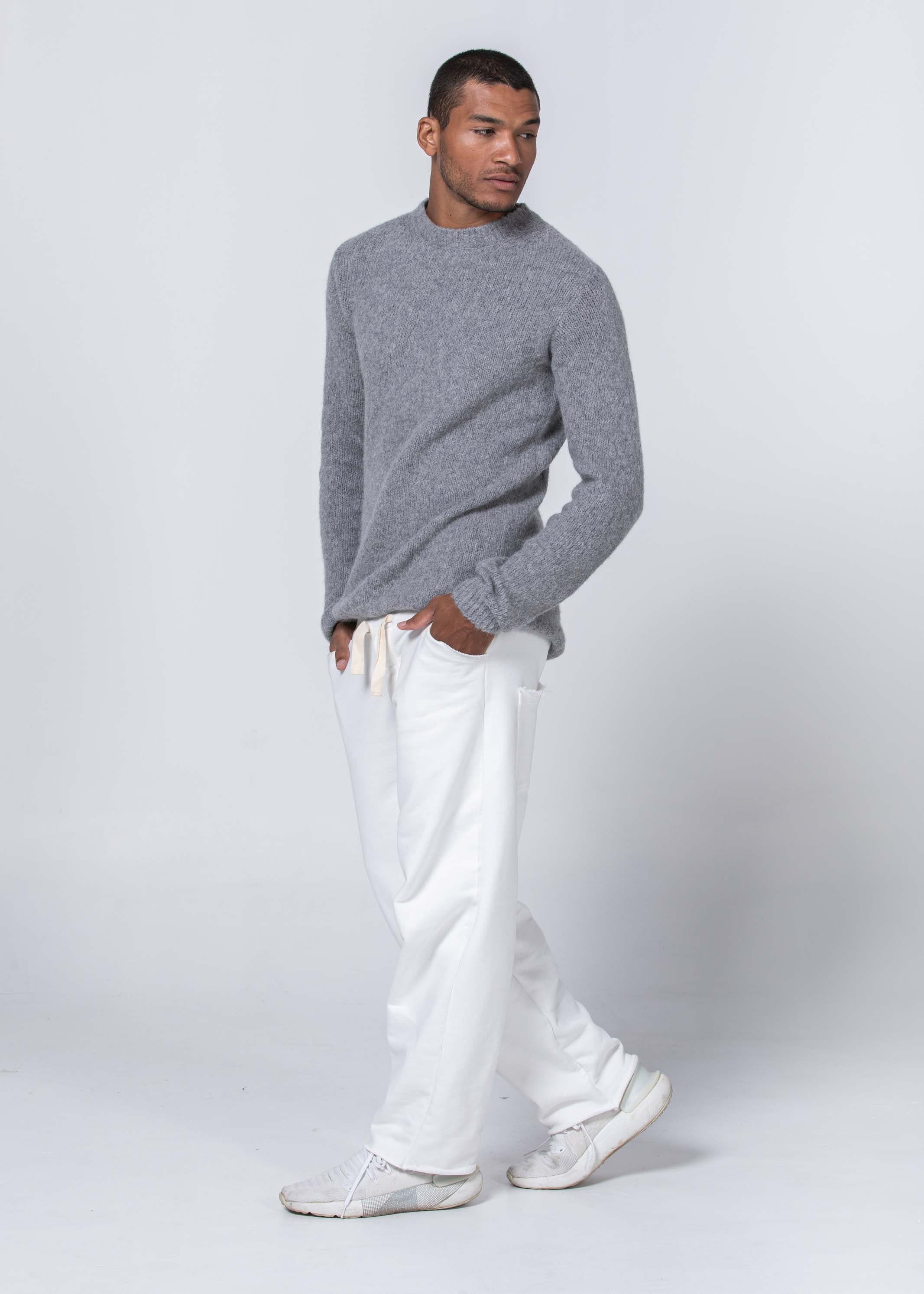 Mens Crew Neck Sweater Mens Crew Neck Sweater | Sustainable Yoga & Off-Duty Wear