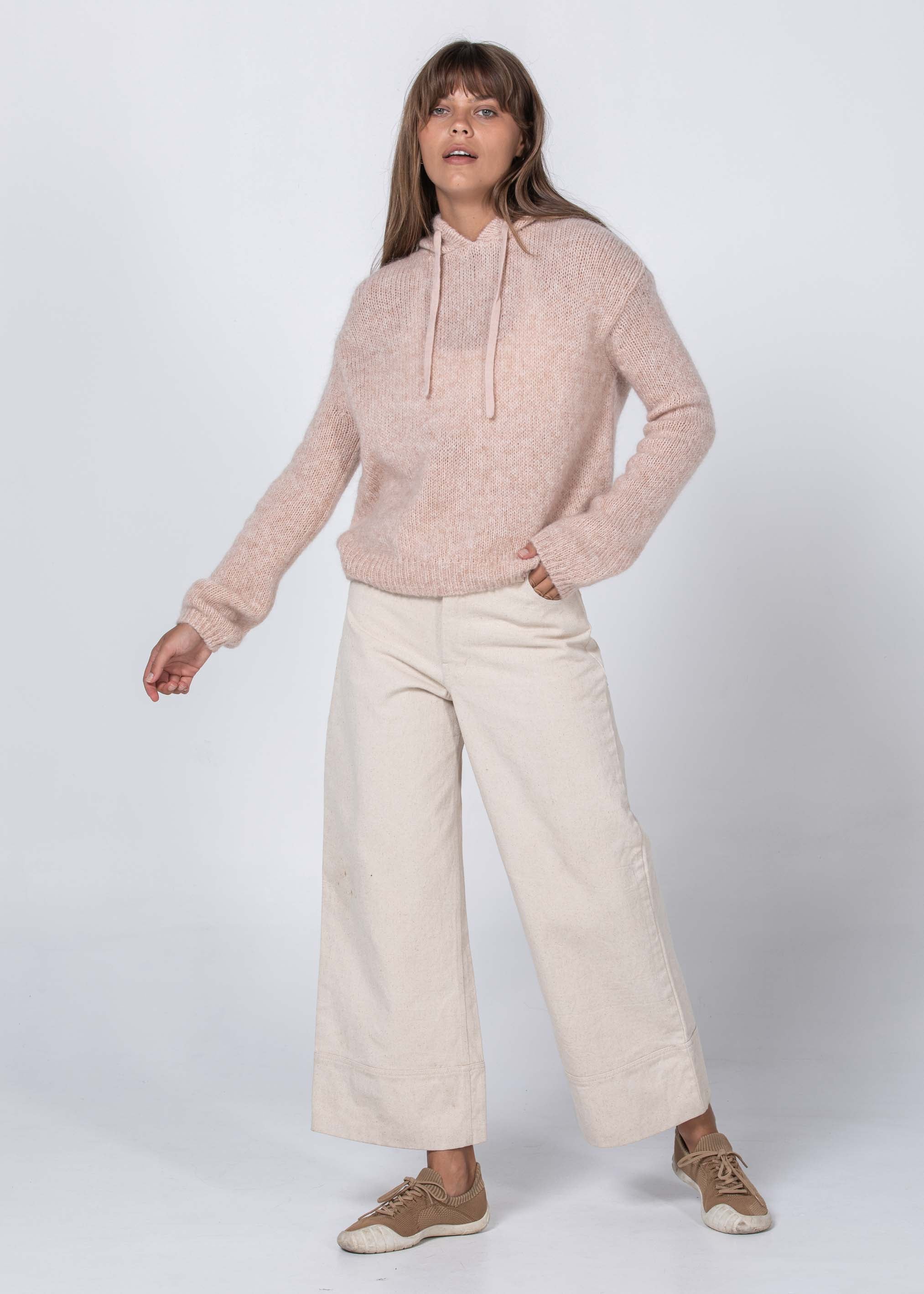 Osito Fluffy Hood Blossom / S/M WE-AR Osito Fluffy Hood | Sustainable Yoga & Off-Duty Wear