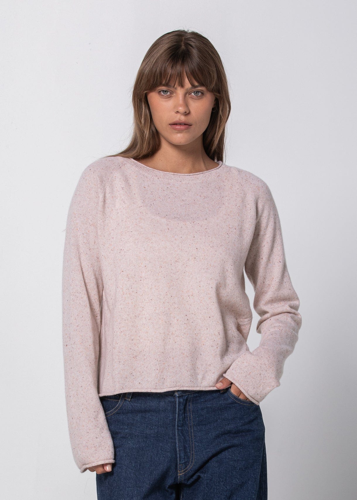 Del Mar Plain Peach Nougat / S Del Mar Plain | Sustainable Yoga & Off-Duty Wear