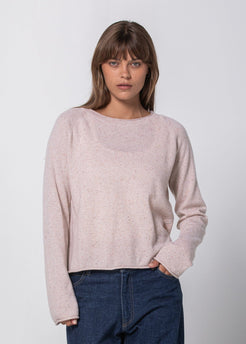 Del Mar Plain Peach Nougat / S Del Mar Plain | Sustainable Yoga & Off-Duty Wear