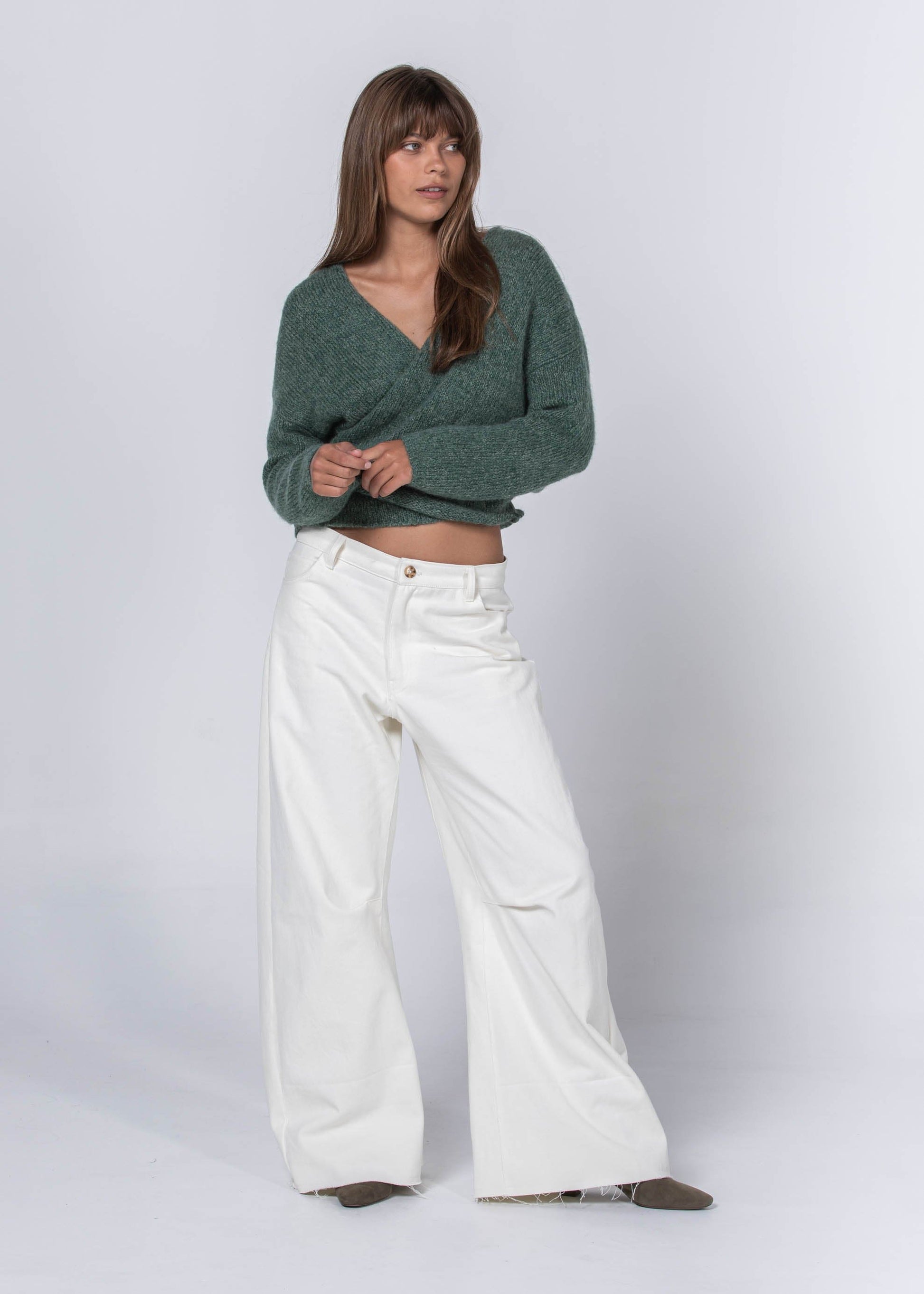 Fall Dancer Wrap Rainforest / S/M WE-AR Fall Wrap | Sustainable Yoga & Off-Duty Wear