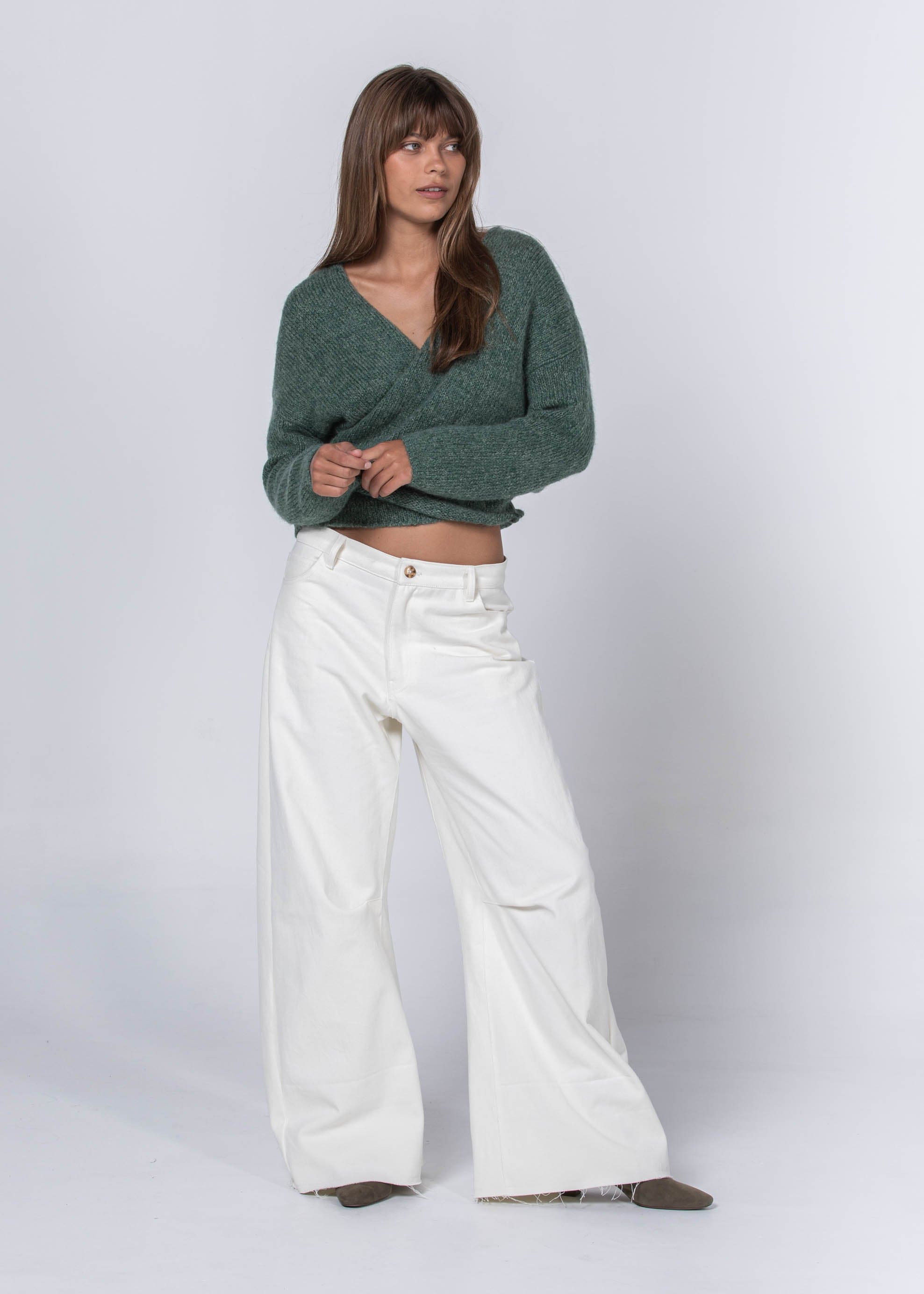 Fall Dancer Wrap Rainforest / S/M WE-AR Fall Wrap | Sustainable Yoga & Off-Duty Wear