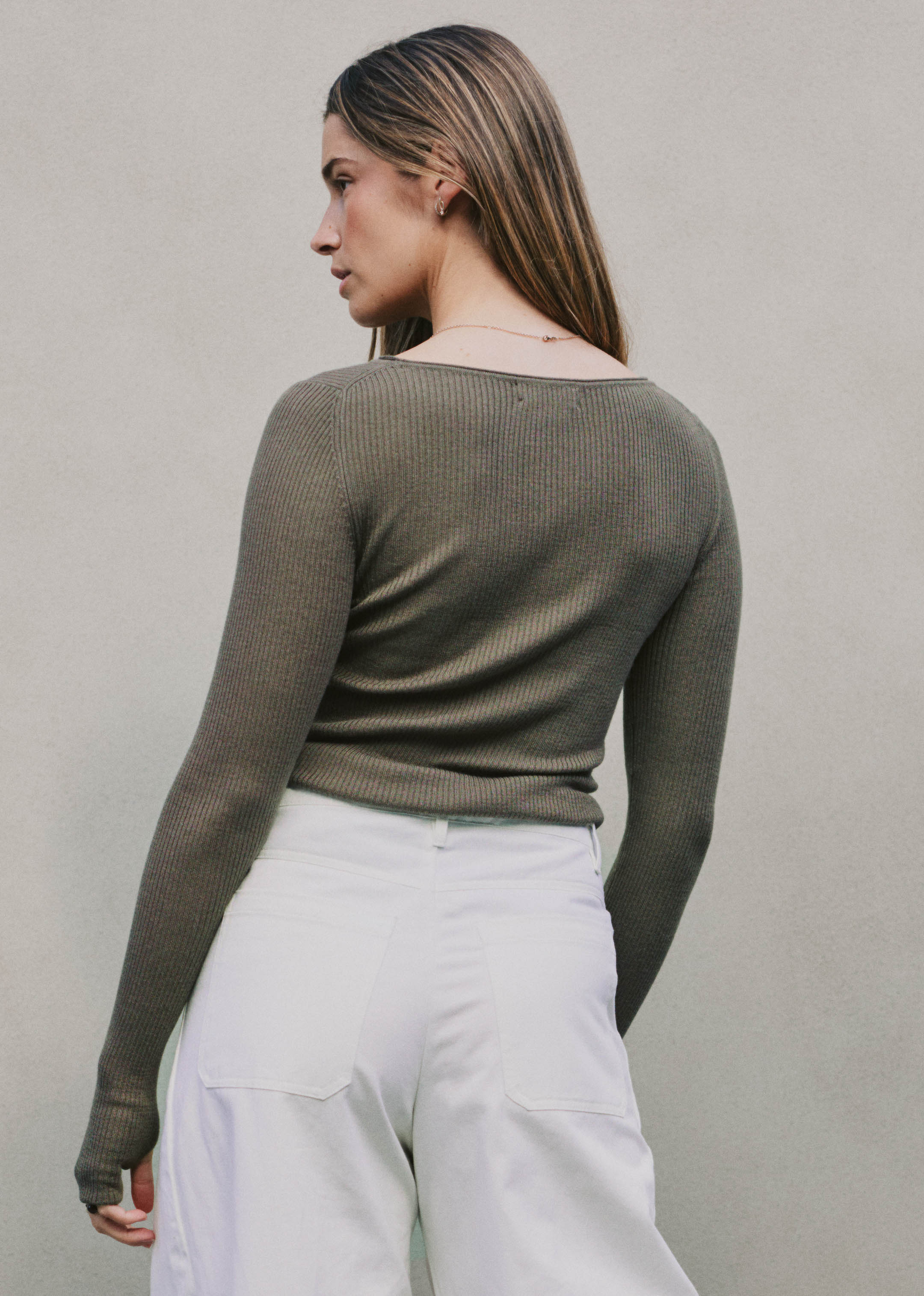 Skinny Rib Long Sleeve Skinny Rib Long Sleeve