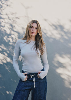 Skinny Rib Long Sleeve Skinny Rib Long Sleeve
