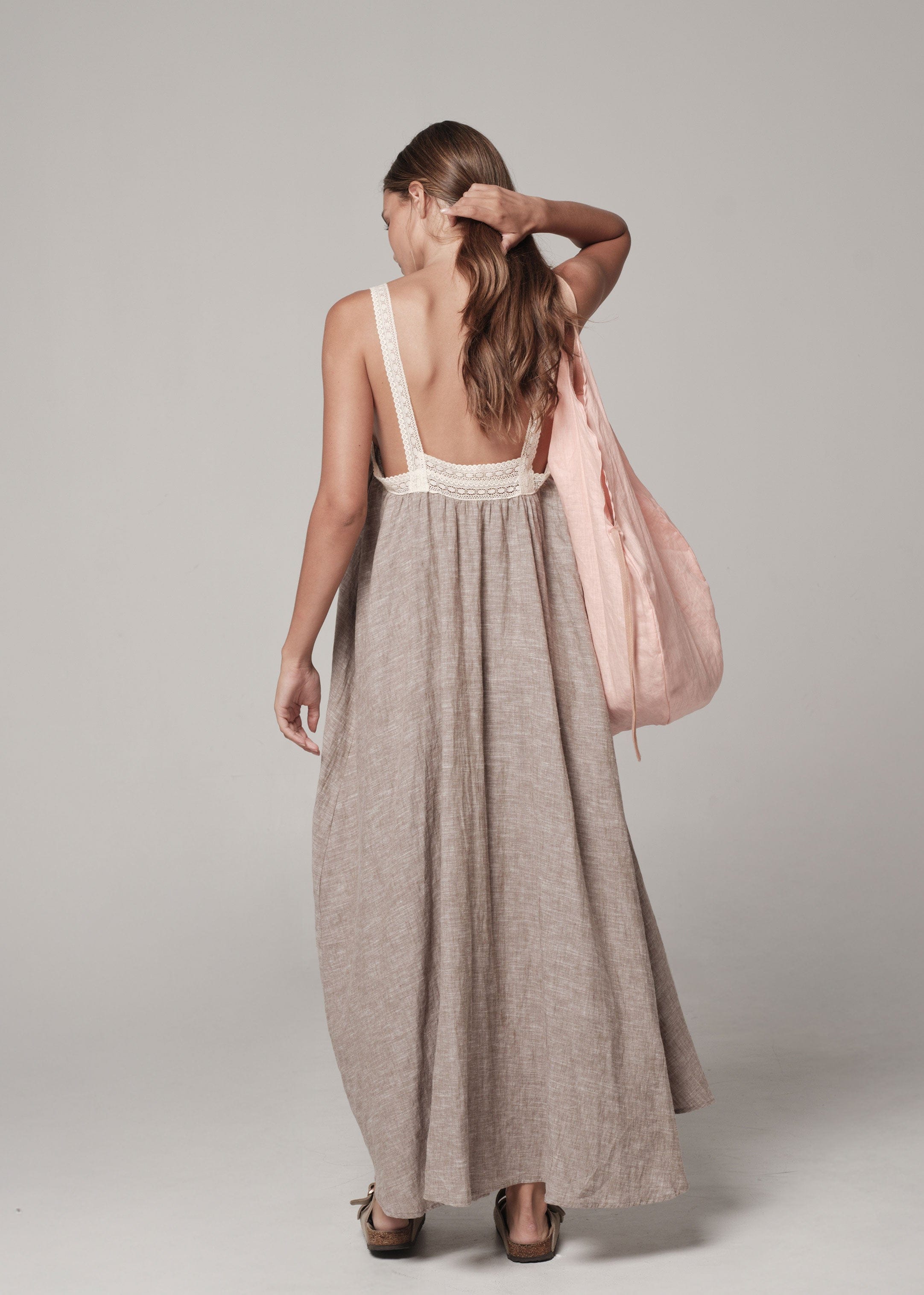 Linen Bag peach parfait / O/S Linen Bag | Mens and Womens Lightweight Bag | WE-AR