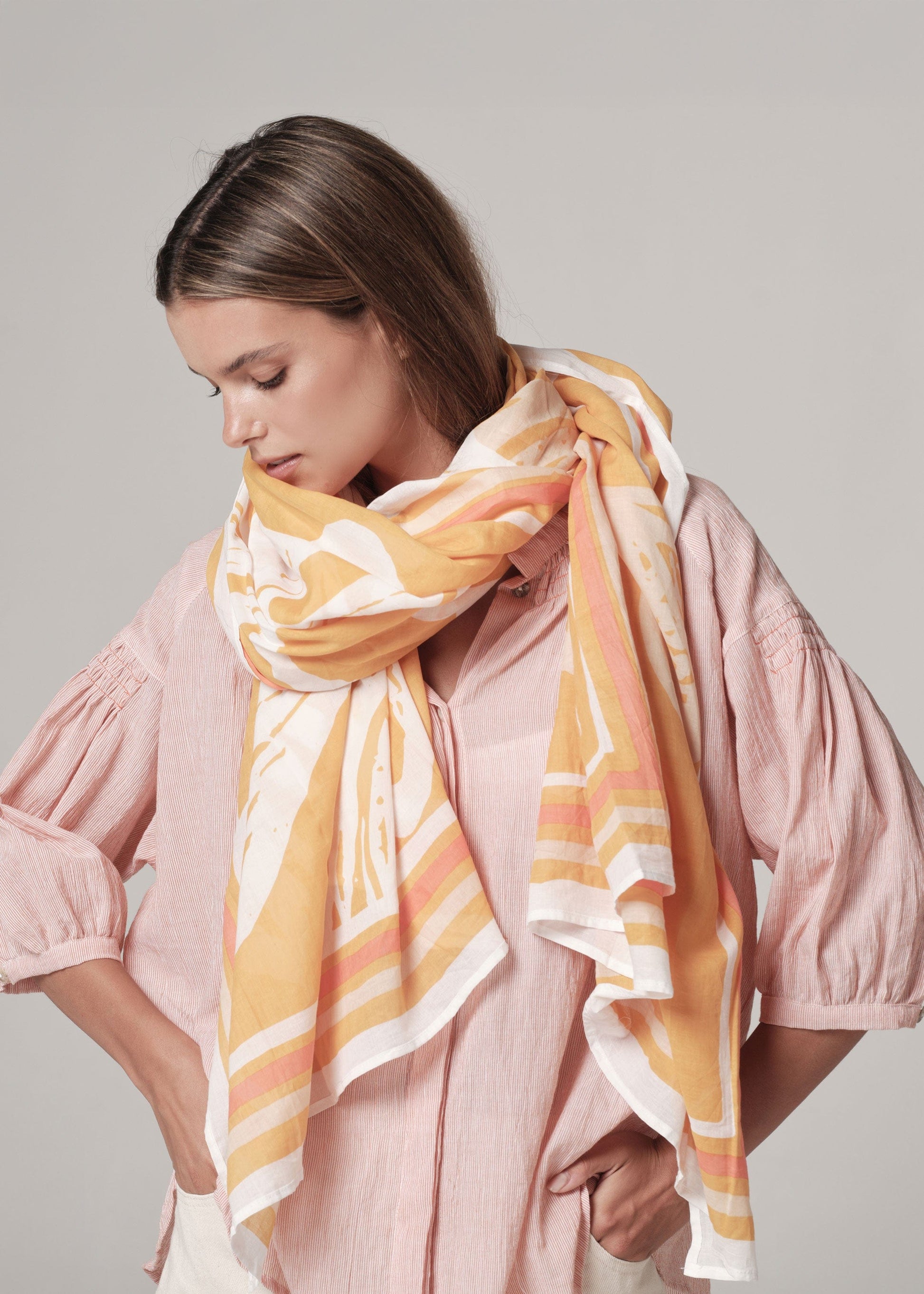 Fig Scarf sunflower Fig Scarf