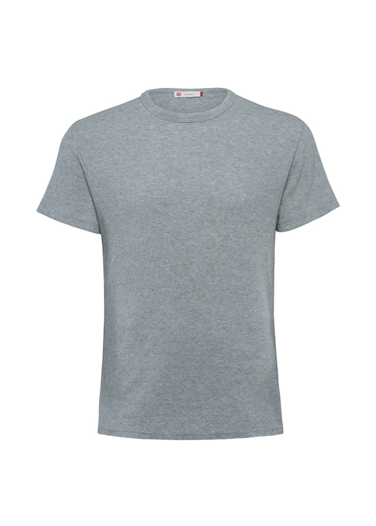 Men's Waffle Tee grey marl / S