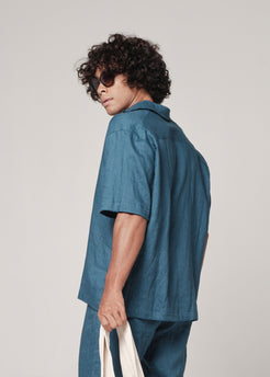 Men's boxy linen shirt Men's boxy linen shirt