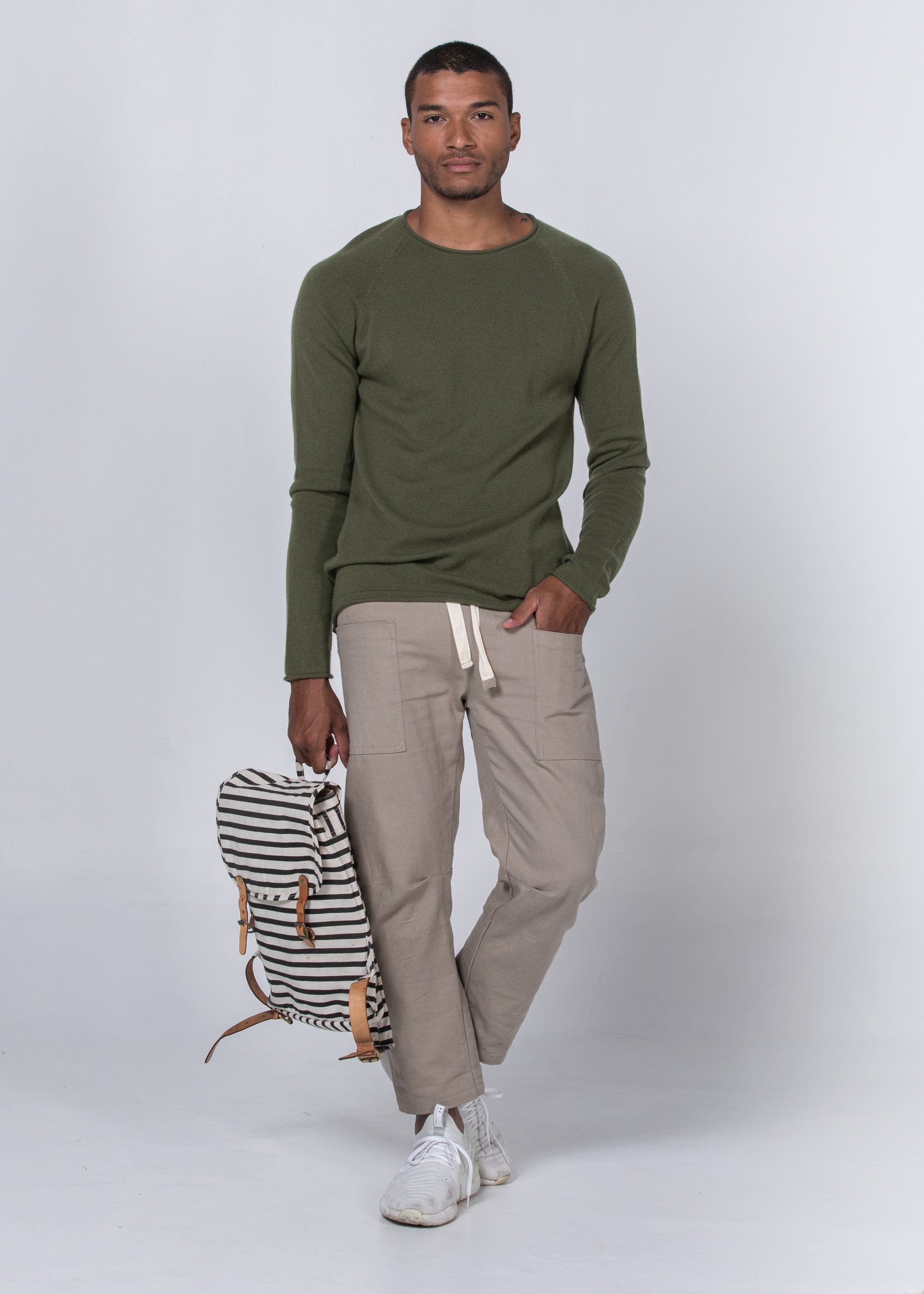 Peleton Pants Stone / S Peleton Pants | Sustainable Yoga & Off-Duty Wear