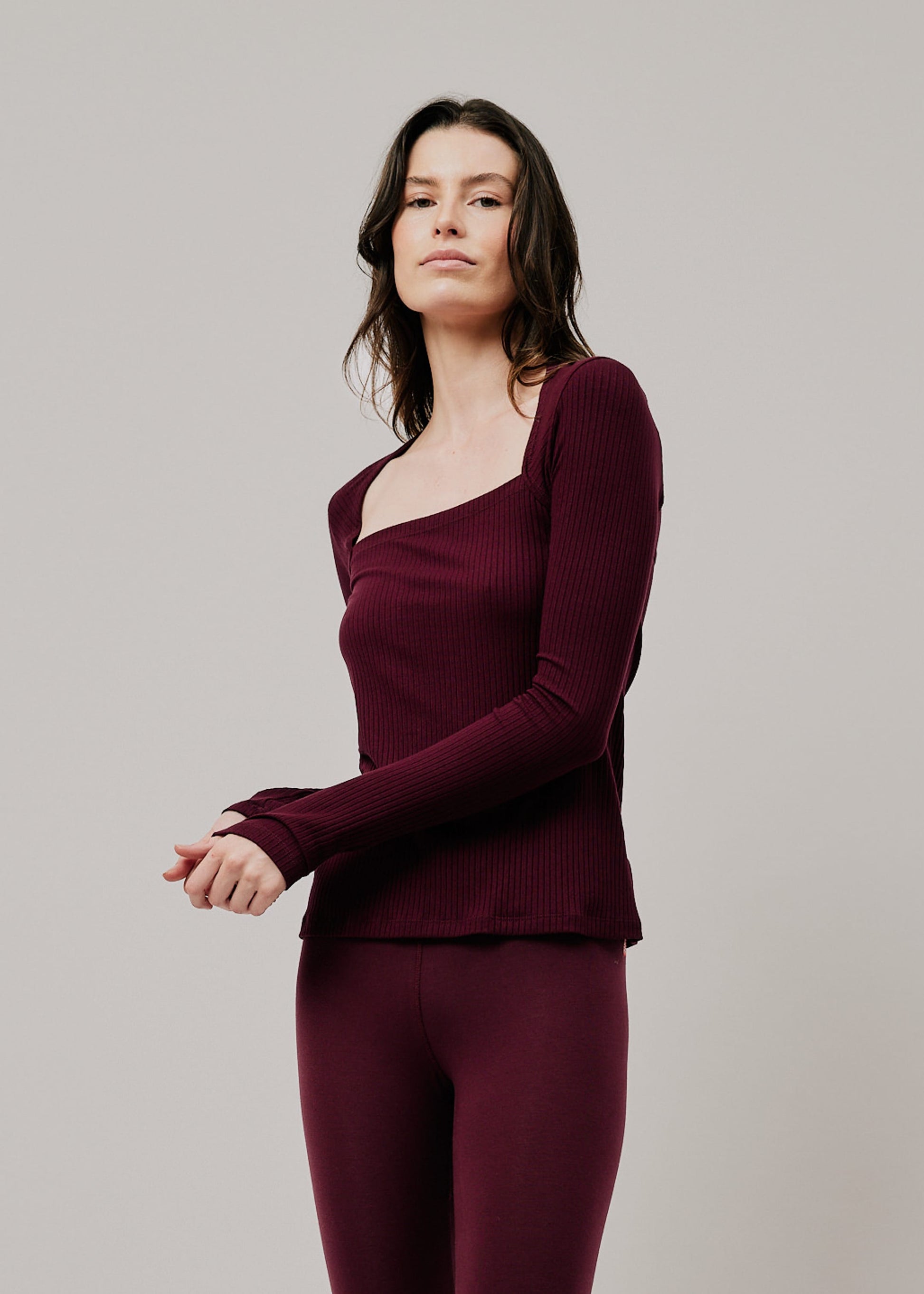 Linea Long Sleeve acai / XS Linea Long Sleeve