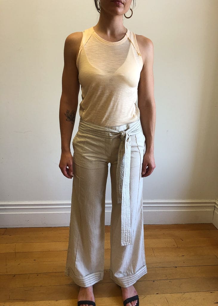 deco pants beige / XS