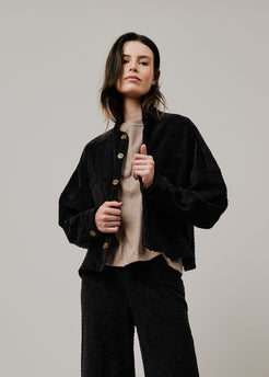 Common Field Cord Shacket black / OS Common Field Cord Shacket