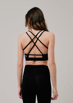 Fitek Yoga Bralette black / XS Fitek Yoga Bralette | Womens Yoga Bra | WE-AR