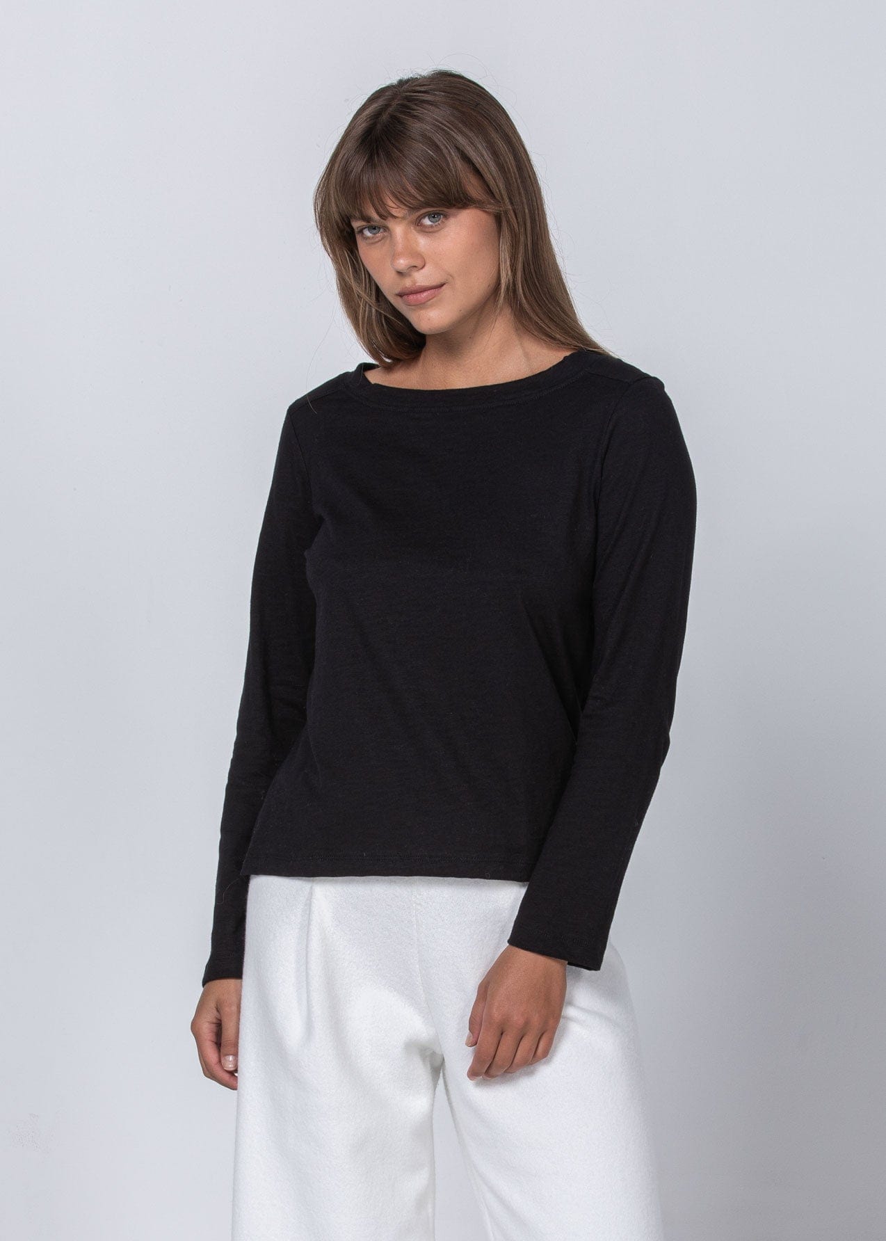 Sora Tee black / XS WE-AR Sora Tee | Sustainable Yoga & Off-Duty Wear