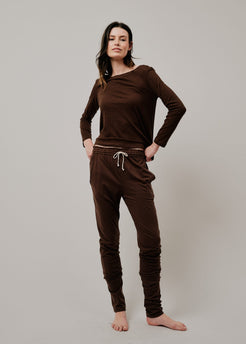 Paper Bag Pants cacau / XS Paper Bag Pants | Womens Lightweight Pants | WE-AR