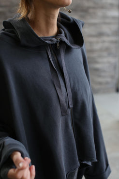 Caja Zip Hoodie Caja Zip Hoodie | Womens Boxy Hoodie | WE-AR
