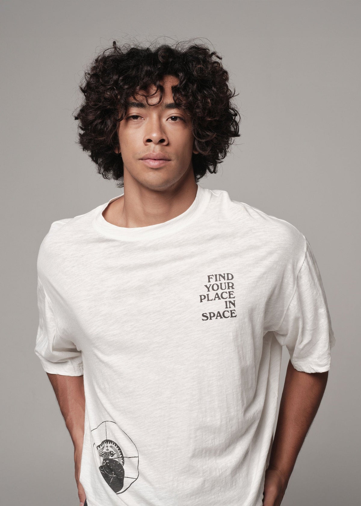 Summer Atmos Tee celestial parchment / One Size Summer Atmos Tee