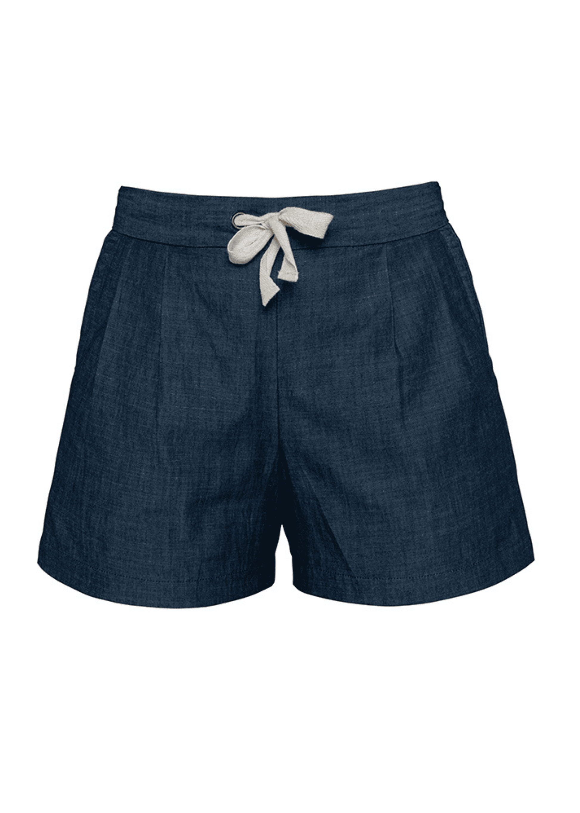 Deck Shorts chambray blue / L Deck Shorts | Womens Linen Shorts | WE-AR