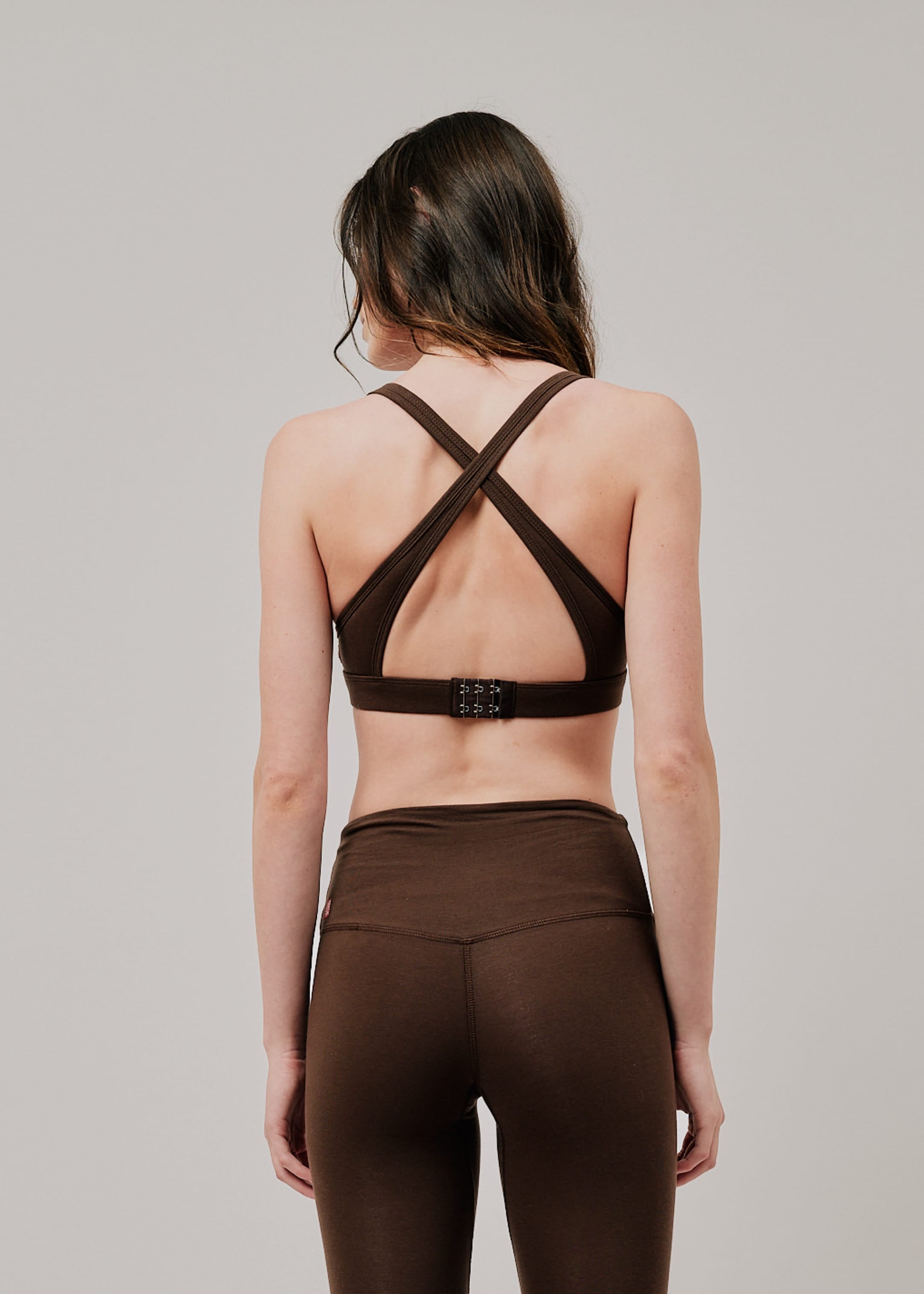 Cross Back Lyte Organic Bra Cross Back Lyte Organic Bra | Womens Yoga Bra | WE-AR