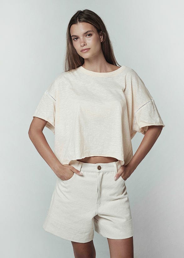 Deia Tee Slub Deia Tee Slub | Sustainable Yoga & Off-Duty Wear