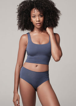 Grace Bralette indigo / XS Grace Bralette | Womens Yoga Bra Top | WE-AR