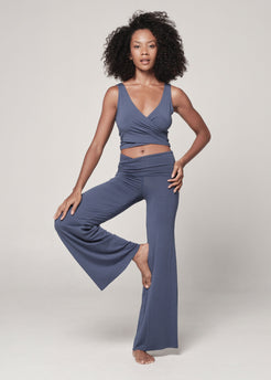 Origami Pants indigo / XS WE-AR Origami Pants 2.0 | Sustainable Yoga & Off-Duty Wear