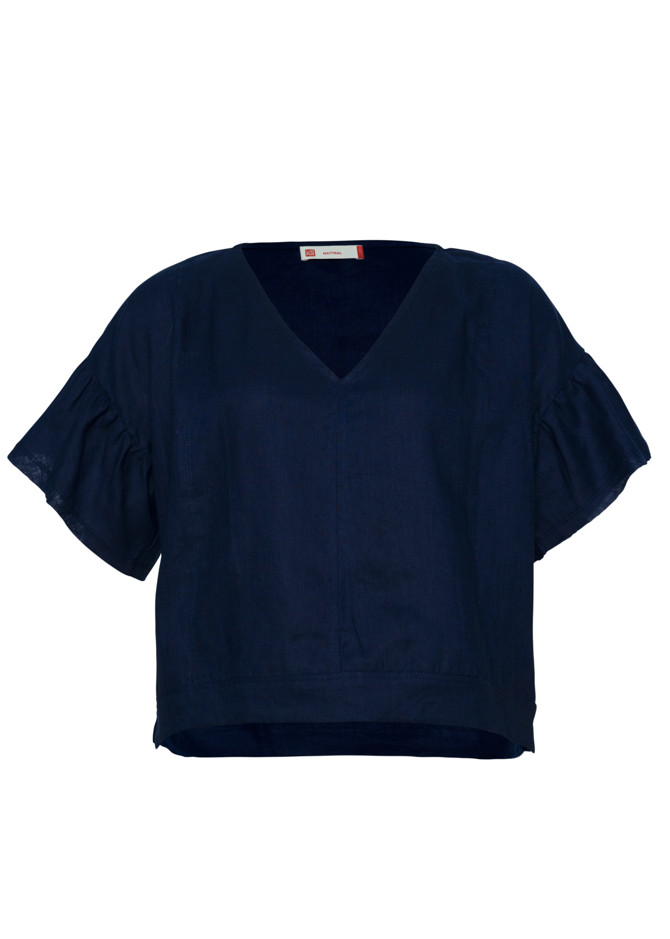 Choux Linen Tee lapis blue / SM