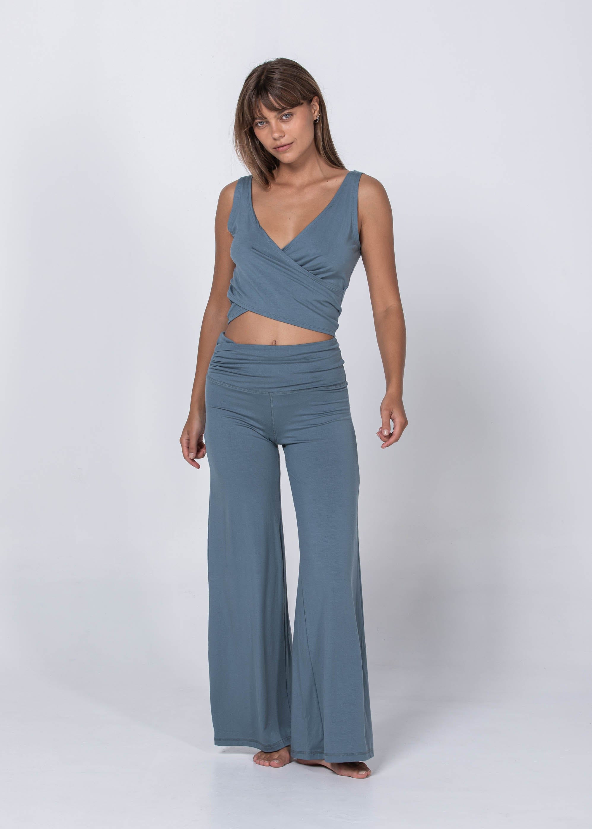 Origami Pants 2.0 oceania / XS WE-AR Origami Pants 2.0 | Sustainable Yoga & Off-Duty Wear