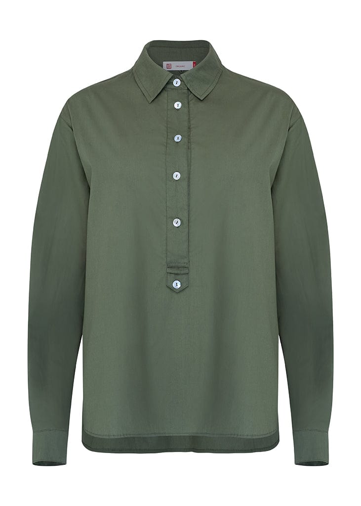 Avion Shirt Olive / S/M Avion Shirt | Sustainable Yoga & Off-Duty Wear