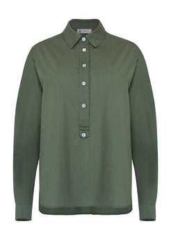 Avion Shirt Olive / S/M Avion Shirt | Sustainable Yoga & Off-Duty Wear