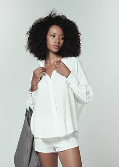 Goleta shirt parchment / S/M Goleta shirt | Sustainable Yoga & Off-Duty Wear
