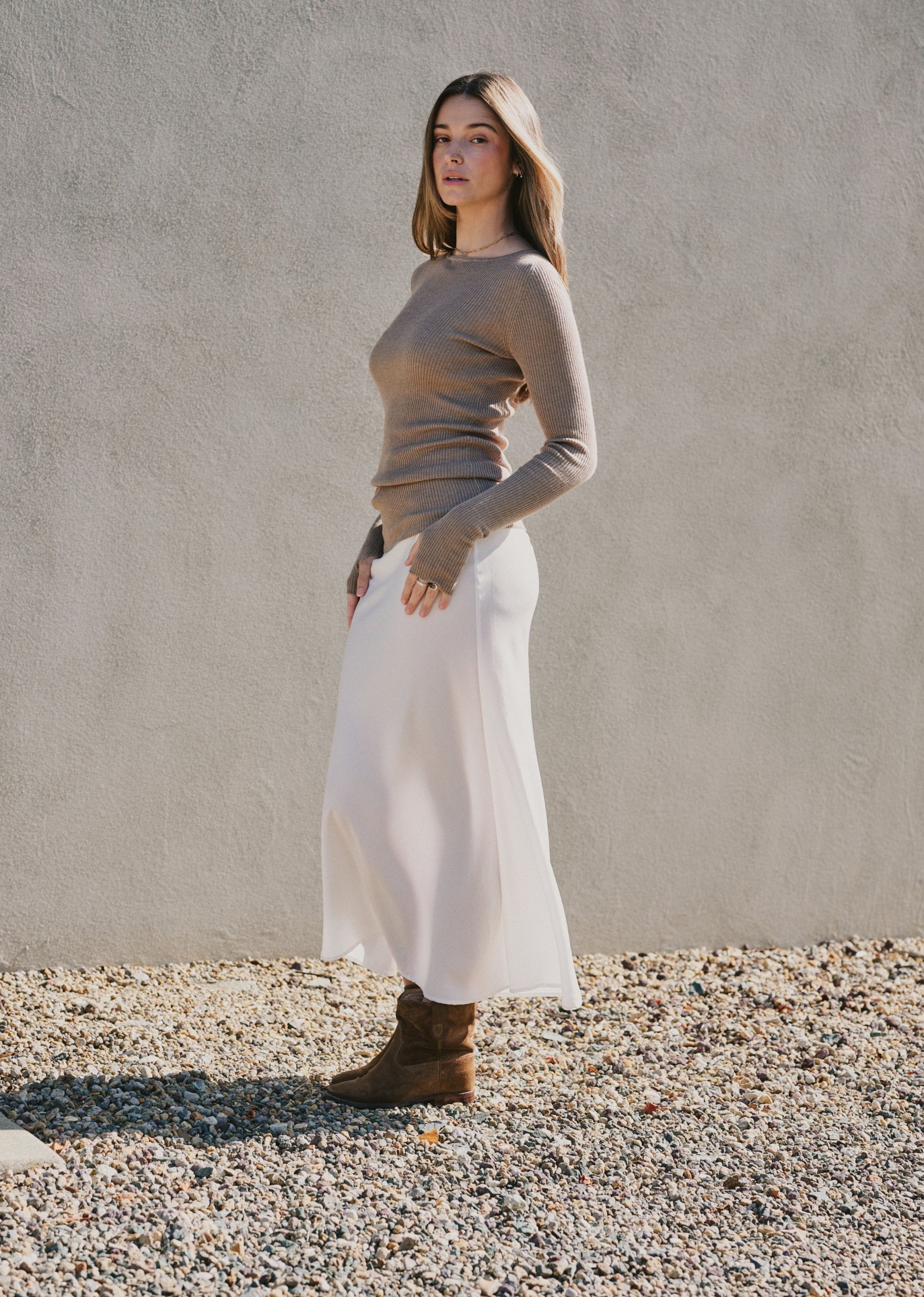 Svelte Skirt parchment / S/M Svelte Skirt