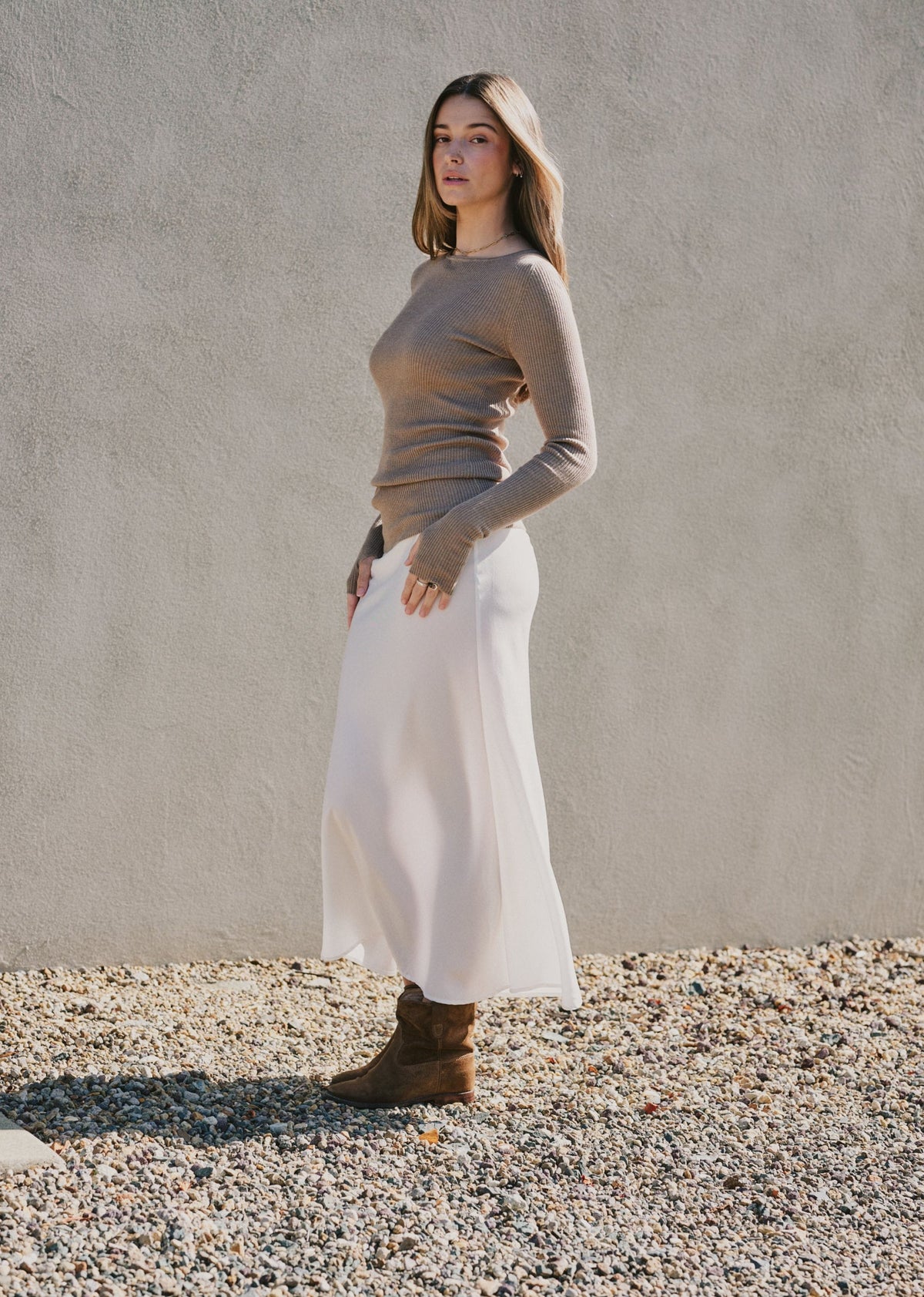 Svelte Skirt parchment / S/M Svelte Skirt