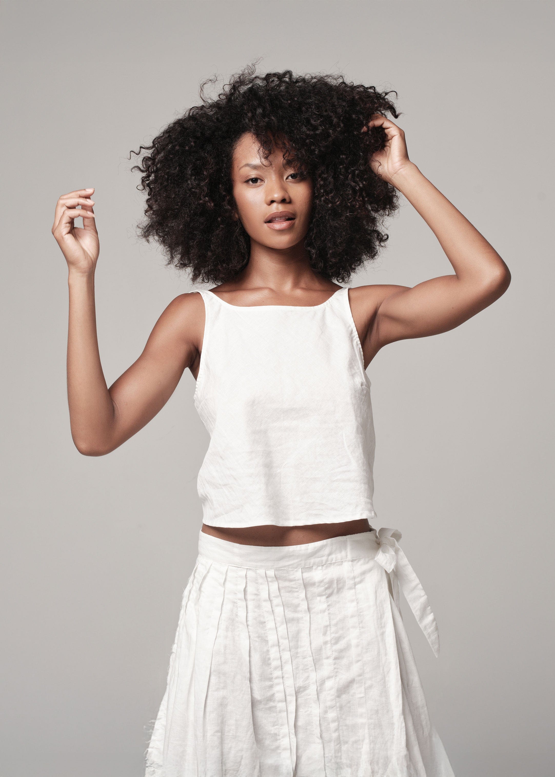 Linen River Tank parchment / SM Linen River Tank