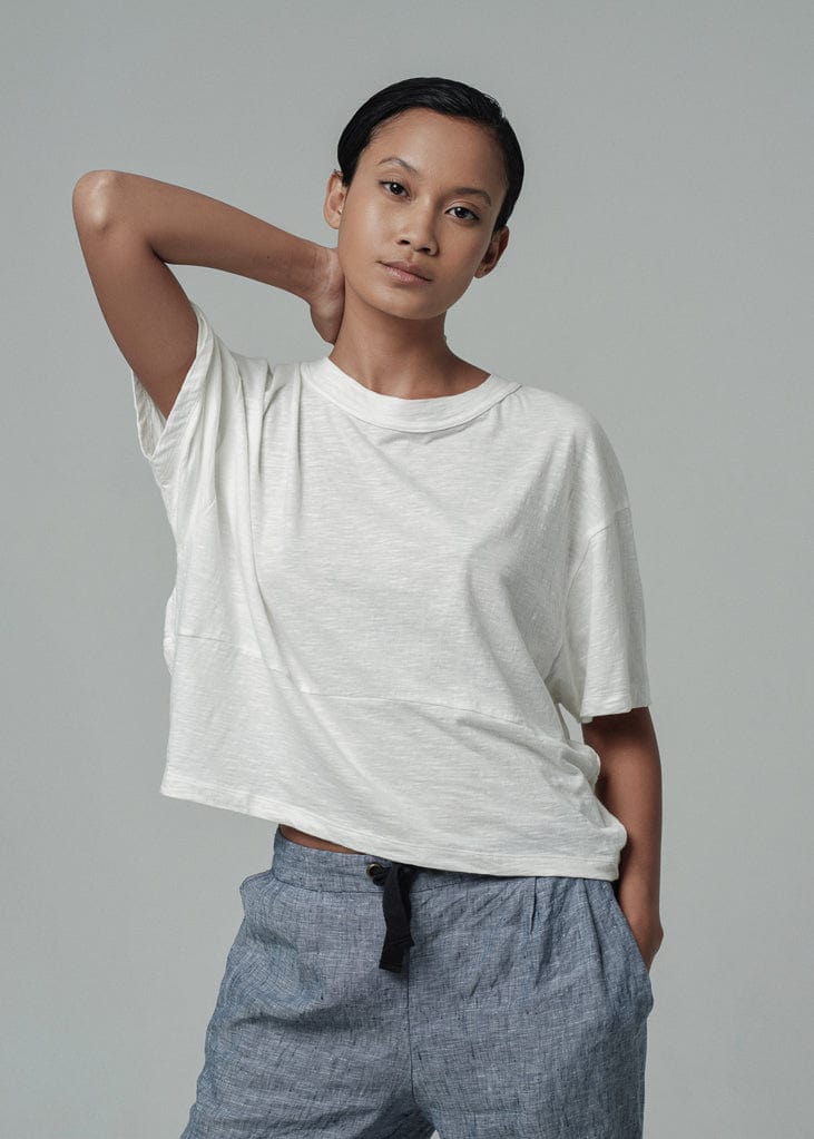 Pod Tee parchment / SM Pod Tee | Womens Relaxed T-Shirt | WE-AR