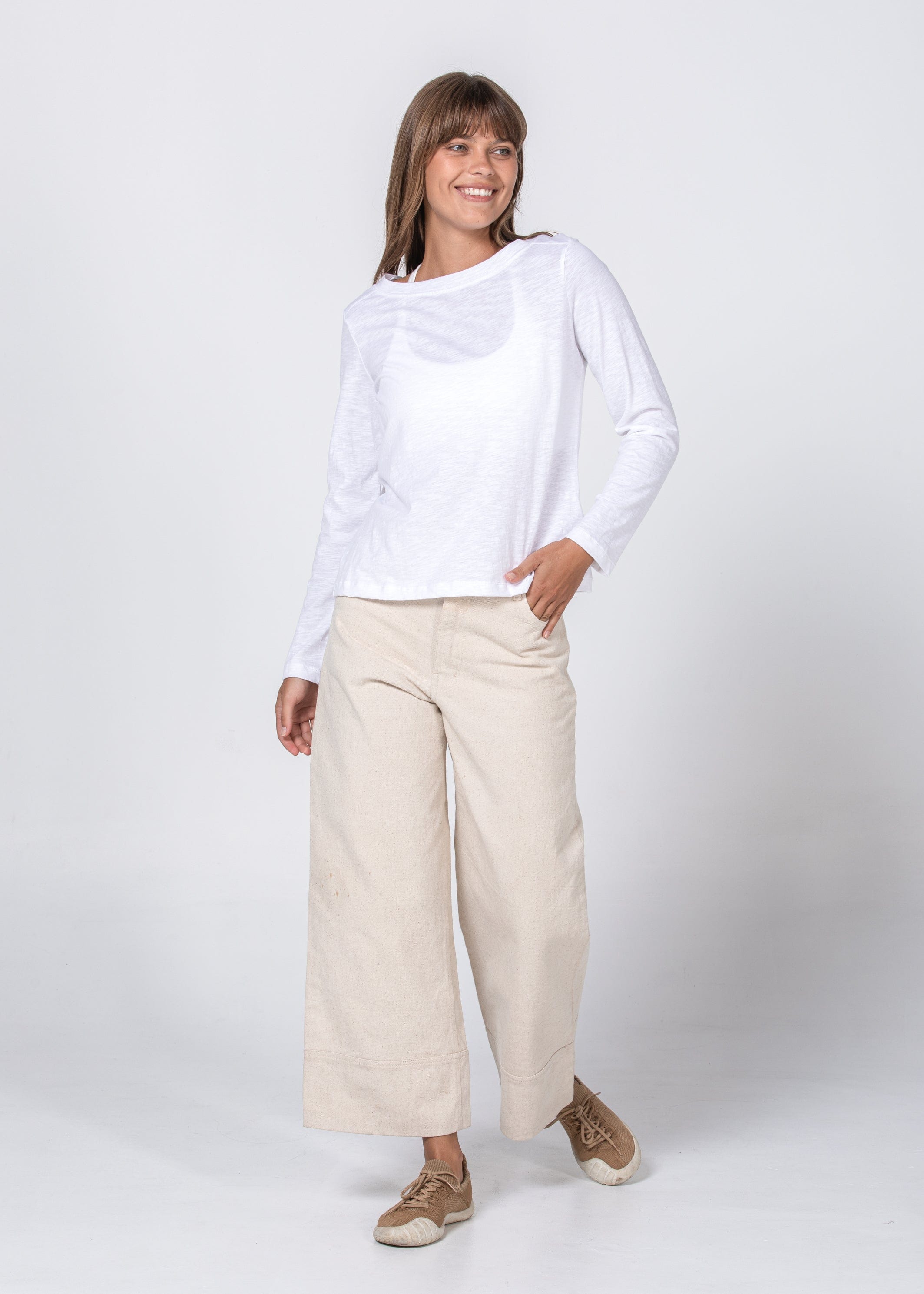 Kask Pant parchment / XS Kask Pant | Womens Canvas Pants | WE-AR