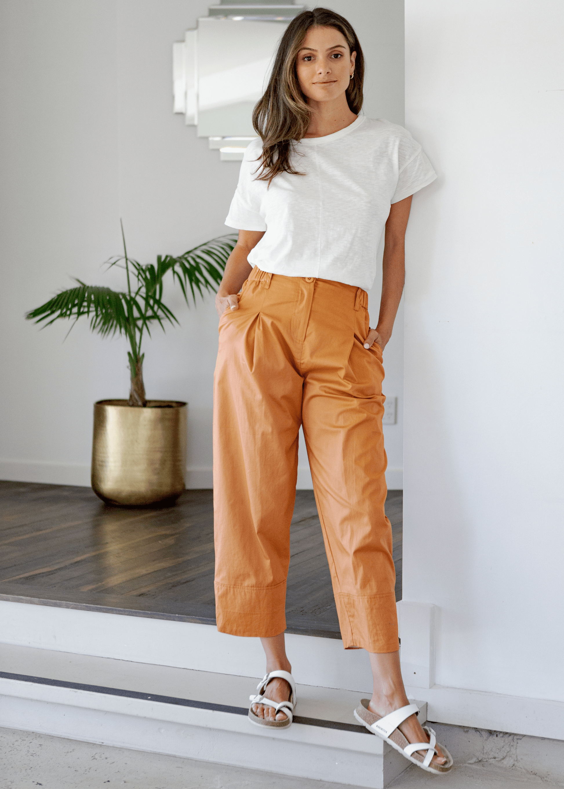 Trinsic Tee parchment / XS Trinsic Tee | Women’s 100% Cotton T-Shirt | WE-AR