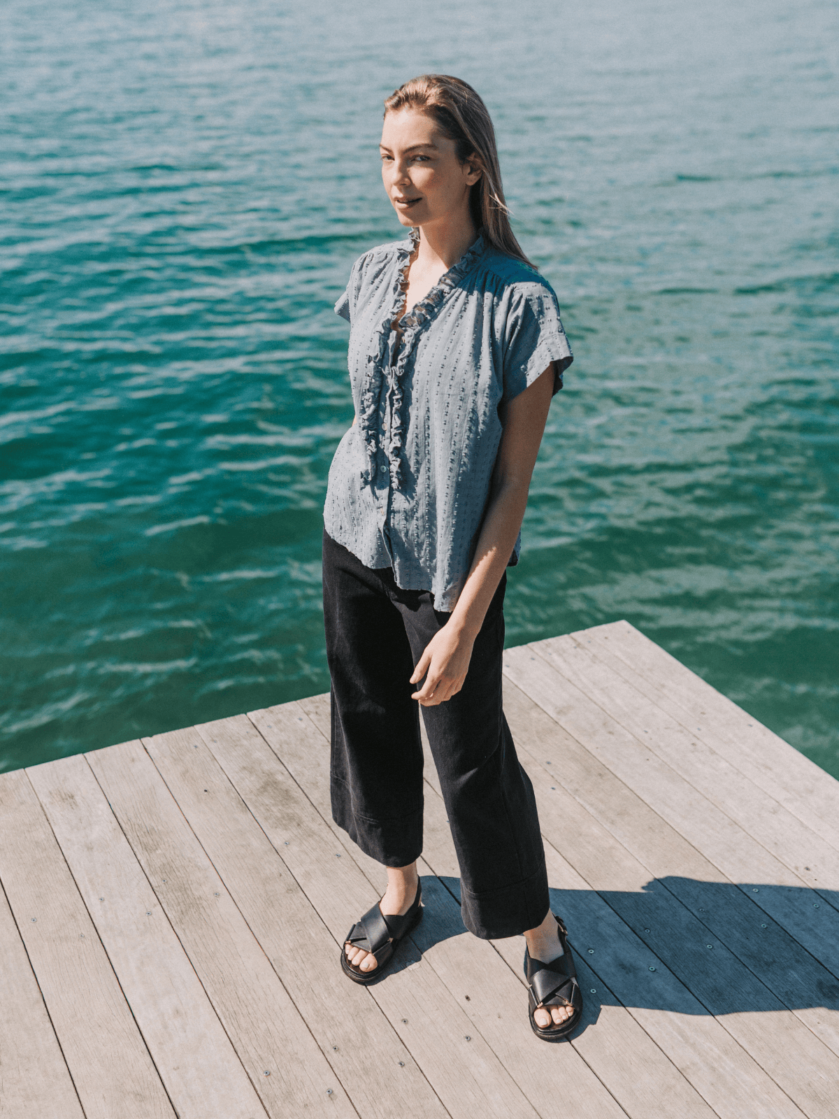 Paros Shirt River Stone / XS Paros Shirt