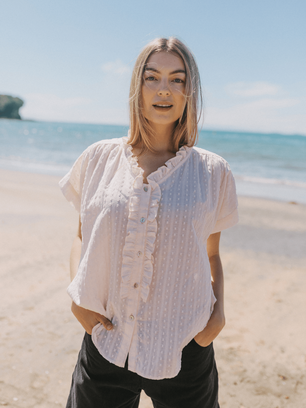 Paros Shirt Shell Blush / XS Paros Shirt