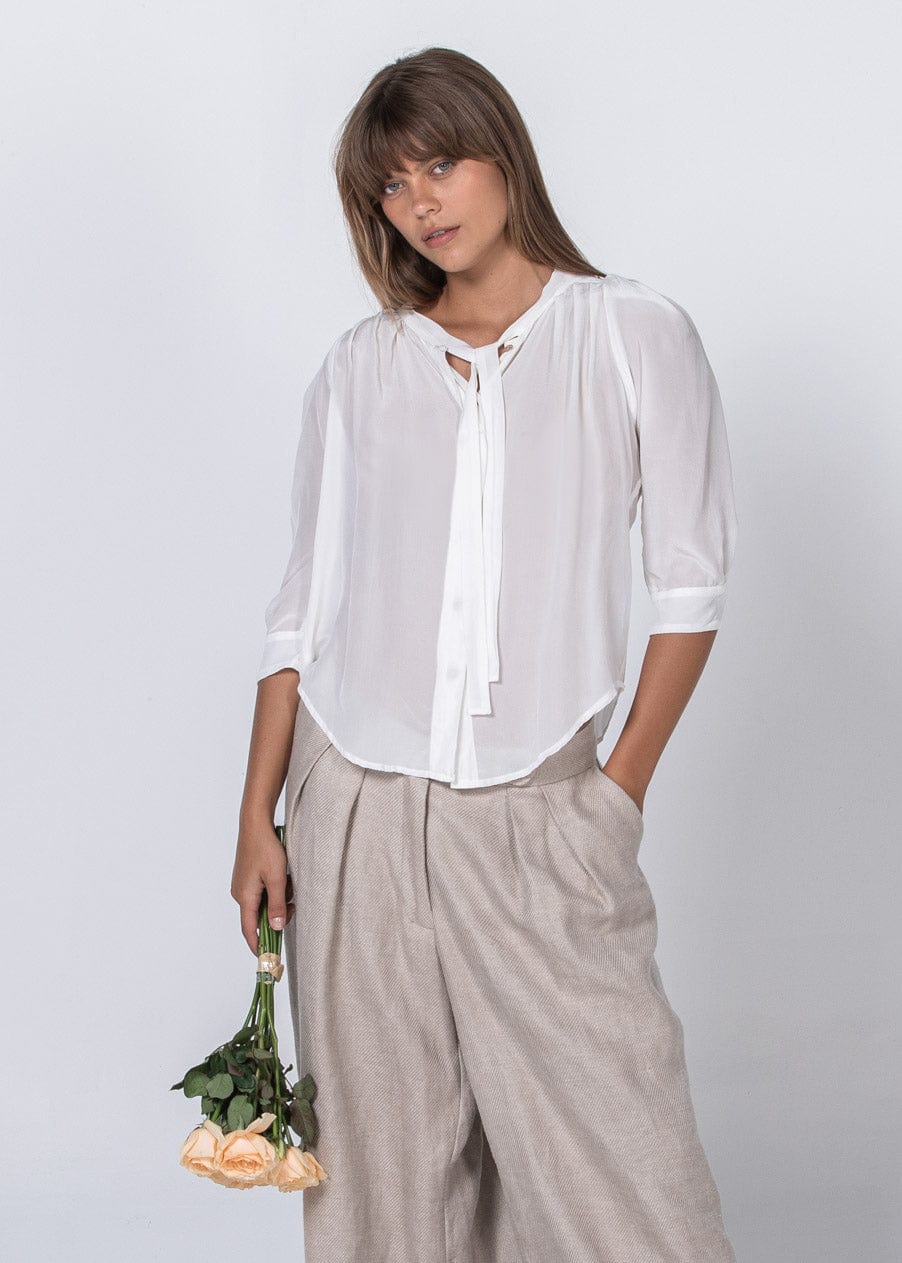 Silk Coucou Shirt WE-AR Silk Coucou Shirt | Sustainable Yoga & Off-Duty Wear