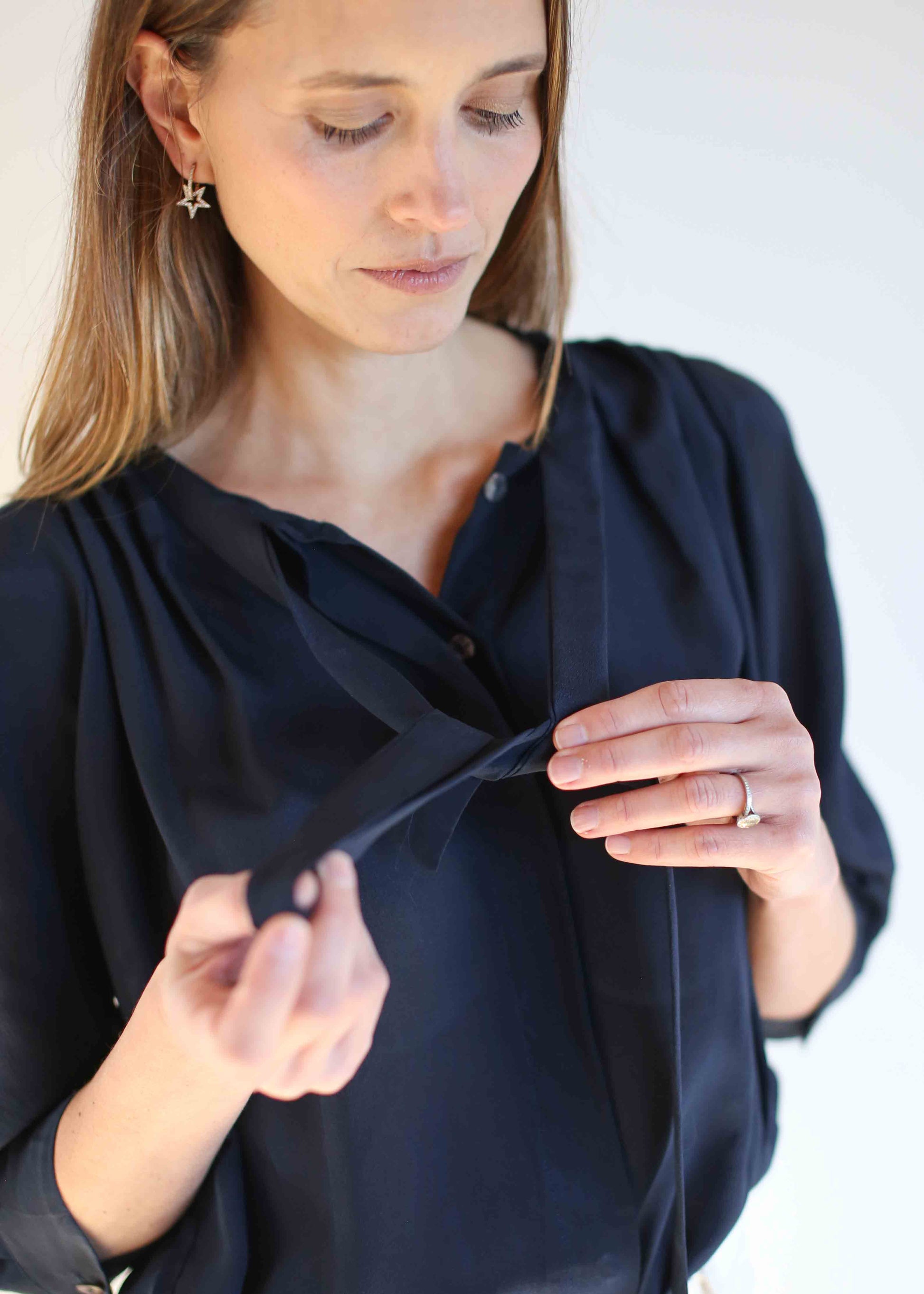 Silk Coucou Shirt WE-AR Silk Coucou Shirt | Sustainable Yoga & Off-Duty Wear