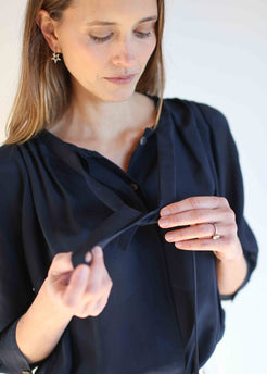 Silk Coucou Shirt WE-AR Silk Coucou Shirt | Sustainable Yoga & Off-Duty Wear